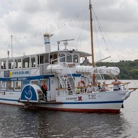 Idyllisk, Historisk Byhus Ved Fjorden I Mariager Esterno foto