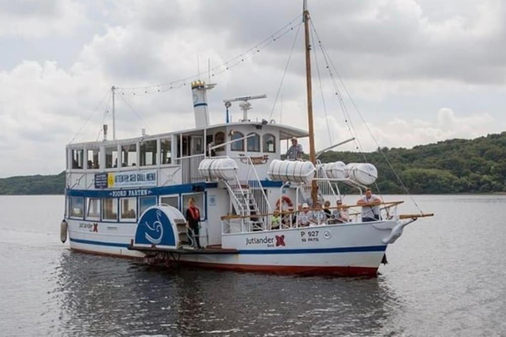 Idyllisk, Historisk Byhus Ved Fjorden I Mariager Esterno foto